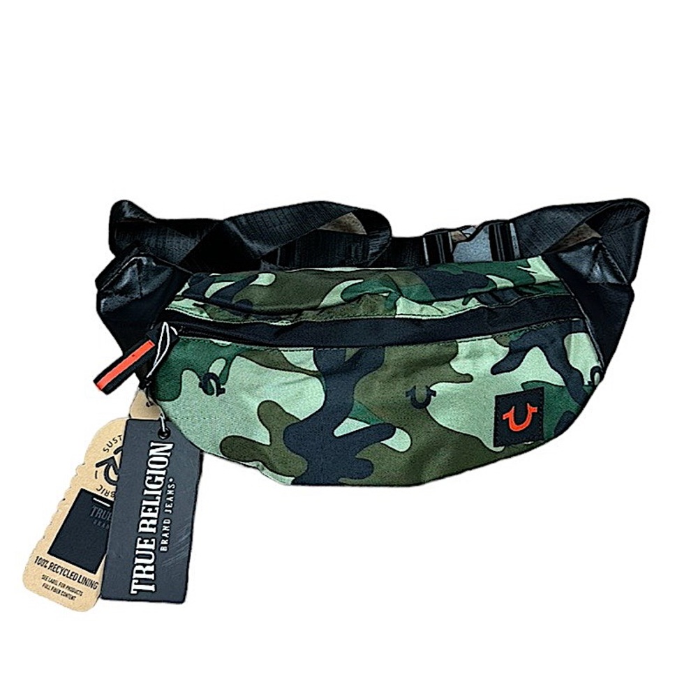 TRUE RELIGION : NWT Unisex Waist Camo Belt Bag / Fanny Pack